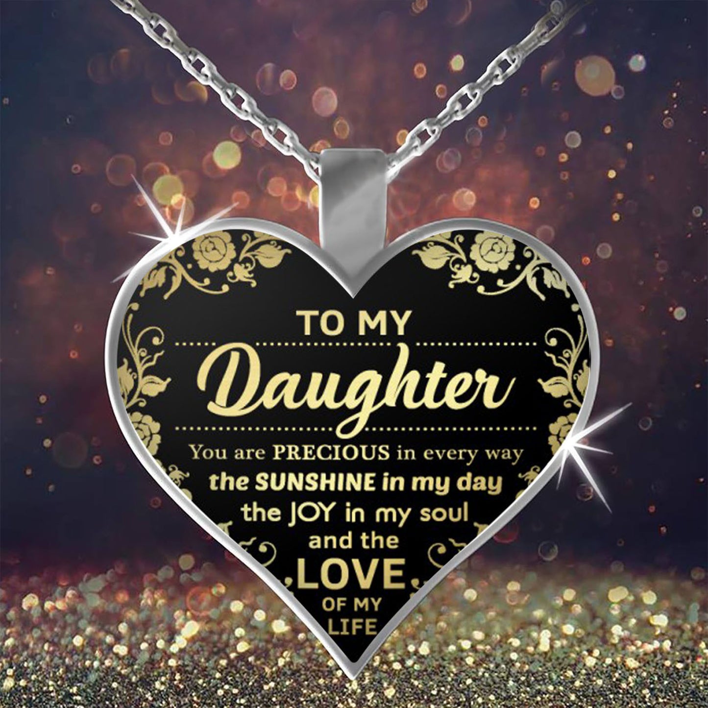 Daughter Pendant Necklace